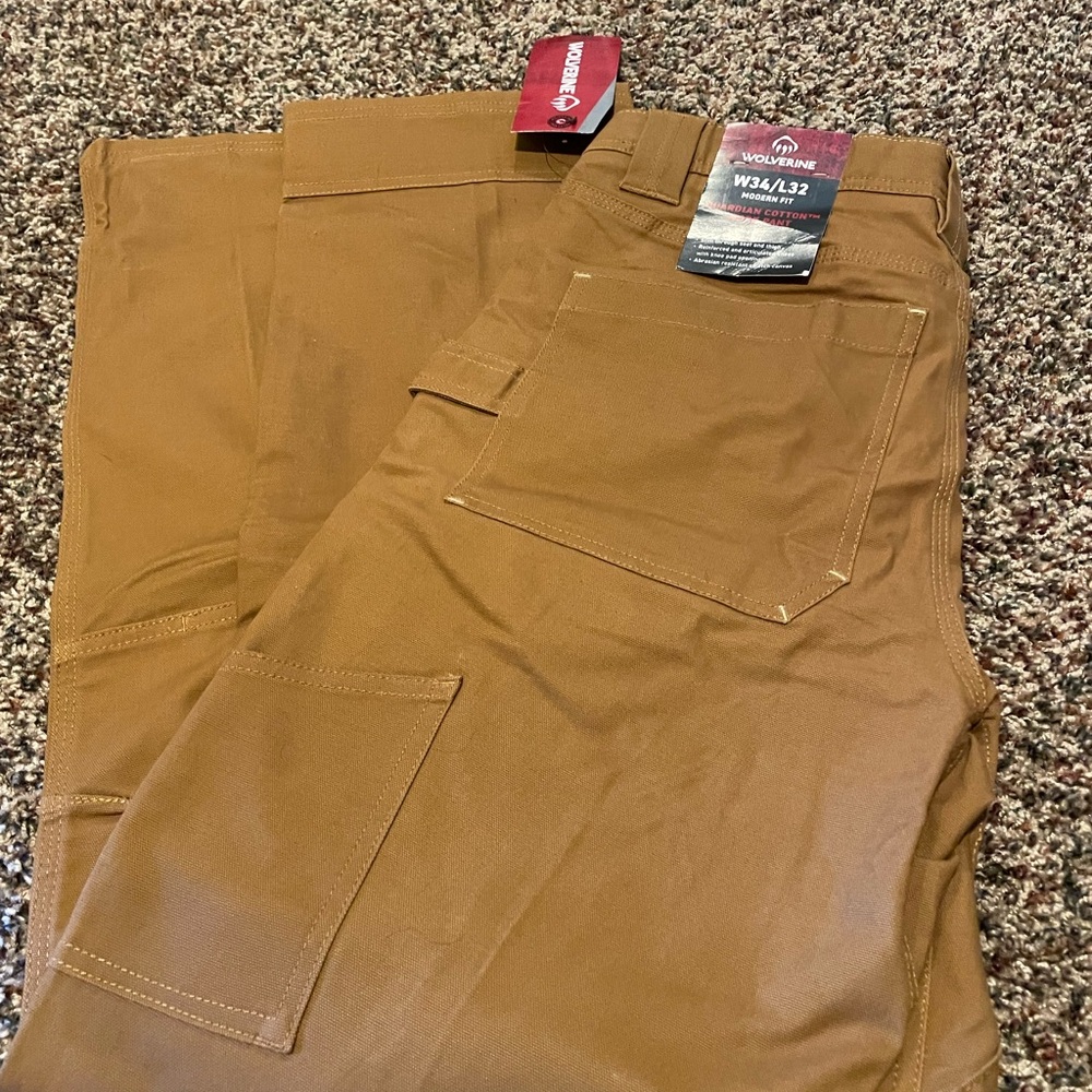 Men’s Work Pants. New with tags